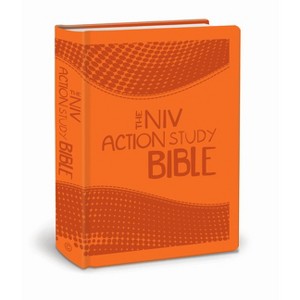 The NIV Action Study Bible-Premium Edition - (Action Bible) (Leather Bound) - 1 of 1