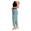 Women's Love Me Dearly High Waisted Pants - Cotton Bleu - 2 of 4