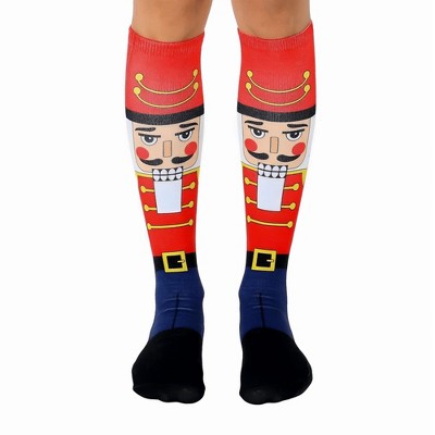 Living Royal Christmas Nutcrackers Knee High Socks