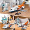 Hogokids 697-Piece STEM 3-in-1 Airport Passenger Plane Building Block Toy for Kids Adults 6+ Years - 4 of 4