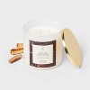 3-Wick Lidded Glass Jar Candle Ashwood and Palo Santo 19oz - Threshold™ - 3 of 3