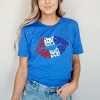 Simply Sage Market Women's Patriotic Lips  Short Sleeve Graphic Tee - 2 of 4