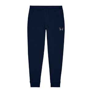 Dalix Butterfly Embroidered Jogger Pant Soft Fleece Relaxed Fit Lounge Womens - 1 of 4