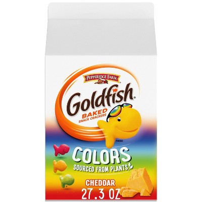 Pepperidge Farm Goldfish Colors Cheddar Crackers