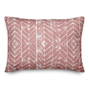 Creative Products Distress Chevron Indoor / Outdoor Throw Pillow - 1 of 3