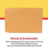 School Smart No Clasp Envelopes with Gummed Flap, 10 x 13 Inches, Kraft Brown, Box of 100 - 4 of 4