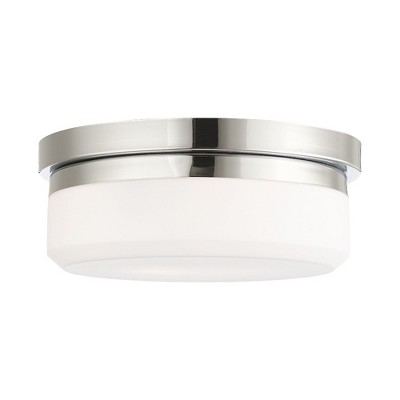 Livex Lighting Stratus 2 - Light Flush Mount in  Polished Chrome