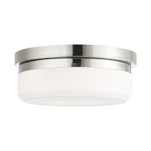 Livex Lighting Stratus 2 - Light Flush Mount in  Polished Chrome - 1 of 1
