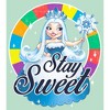 Girl's Candy Land Stay Sweet Queen Frostine T-Shirt - 2 of 4