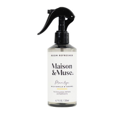 Maison&Muse Premium Air Freshener and Linen Spray - Marilyn Wild Vanilla & Caramel - 6.8 fl oz