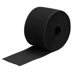 Unique Bargains Sewing Waistband Woven Twill Wide Elastic Band 3" - 1 of 4