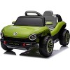 Kids Electric Vehicle Licensed Volkswagen | 12V Ride-On Toy with Remote Control | LED Lights, MP3, and Bluetooth | for Boys and Girls - 4 of 4
