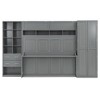 KIGFTSOD Murphy Bed Wall Bed with Closet , Drawers and Shelves - 3 of 4