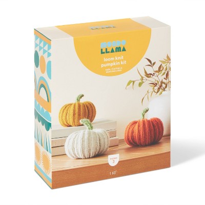 Mondo Llama - Brandclub - 3ct Knit Pumpkins Kit - Mondo Llama&