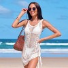 Women's Crochet Lace Beach Cover Up Dress - Cupshe - 4 of 4