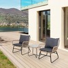 Northlight 3-Piece Santa Cruz Rattan Outdoor Patio Chat Set with Cushions - 2 of 4