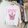 Simply Sage Market Women's Graphic Sweatshirt Coquette Country Music - 3 of 4