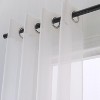 RT Designers Collection Cara Grommet Curtain Panel for Windows 54" x 84" Beige - 3 of 4