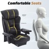 Efomao Ergonomic Office Chair 450LBS with Foot Rest, High Back PU Leather Executive Chair with Lumbar Support and Adjustable Armrests - 4 of 4