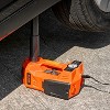 VEVOR Electric Car Jack, 5 Tons /11000 lbs, Electric Scissor Jack with Built-In Inflator, 12V Adjustable Tire Change Replacement ,Orange - 2 of 4