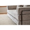 COMHOMA Floor Couch, Compression Sofa, Convertible Floor Sofa Bed with Pillow Back Support Armrest, for Living Room, Bedroom - 4 of 4