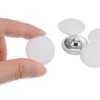 Unique Bargains Metal Shank Round Cloth Covered DIY Sewing Buttons 20 Pcs - 4 of 4