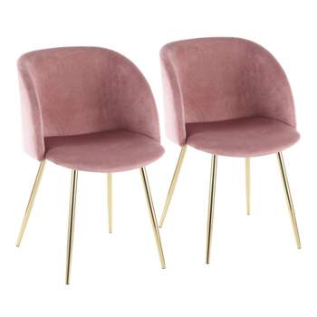 Set of 2 Fran Contemporary Dining Chairs - LumiSource