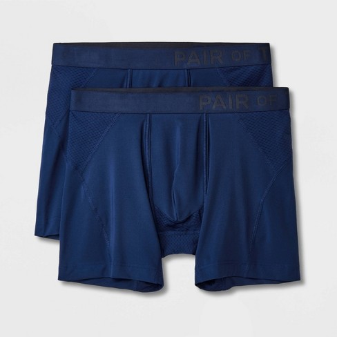 Hanes X-Temp Breathable Mesh Boxer Brief 4-Pack, Orange/blue/gray,Boys'  size M