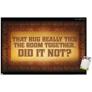 Trends International The Big Lebowski - The Rug Unframed Wall Poster Prints - 1 of 4