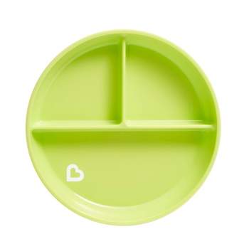 Munchkin Stay Put Divided Suction Toddler Plates