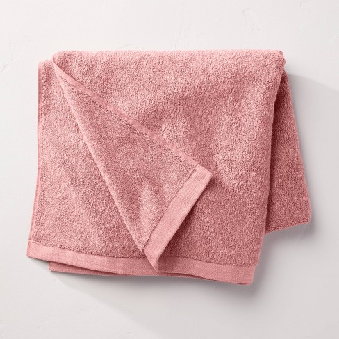 Antimicrobial Oversized Bath Towel Rose Pink - Threshold™