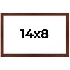 PosterPalooza | Photo Size Classic Modern Brown Frame - UV Acrylic, Foam Board Backing, Hanging Hardware - 2 of 4