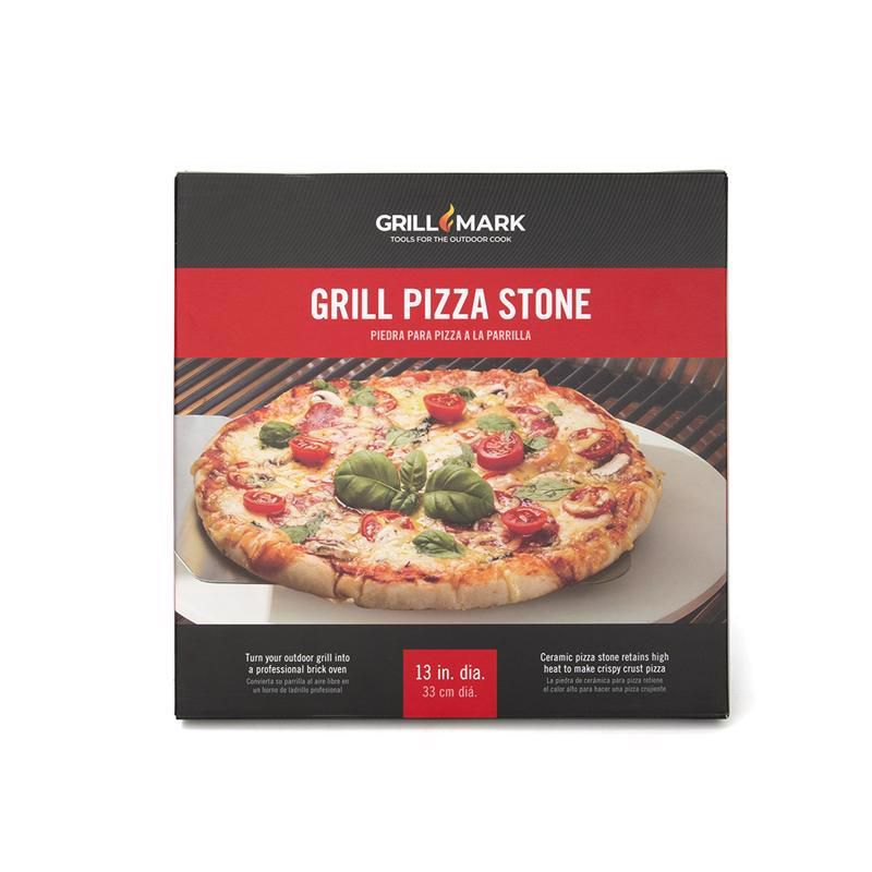 Grill Mark Corderite Stone Grill Pizza Stone 13 in. L X 13 in. W 1 pk, 1 of 2