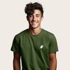 Dalix Ghost Embroidered Soft Cotton Short Sleeve T Shirt Mens - 4 of 4
