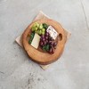Twine Acacia Wood Cheese Board with Handles, Cheese Platter, Charcuterie board Set, Cheese Tray, Natural Wood - 2 of 4