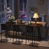 HDZNVF Extra Long Console Table Behind Couch - 3 of 4