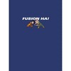 Dragon Ball Z Fusion Ha! Youth Boy's Navy Crew Neck T-Shirt - 2 of 3
