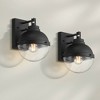 Possini Euro Design Possini Euro Sargasso 11" Sand Black Wall Sconce Set of 2 - 2 of 4