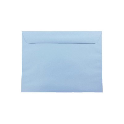 JAM Paper 9 x 12 Booklet Envelopes Baby Blue Bulk 1000/Carton (21515987B)