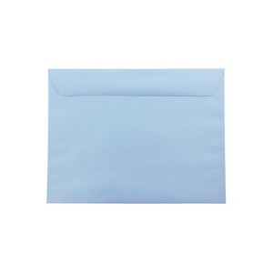 JAM Paper 9 x 12 Booklet Envelopes Baby Blue Bulk 1000/Carton (21515987B) - 1 of 2