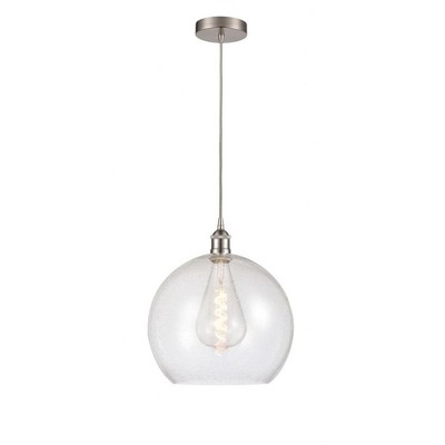 Athens - 1 Light Pendant In Industrial Style-17.38 Inches Tall and 13.75 Inches Wide