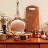 Mauviel M'150s 3 Quart Saute Pan with Cast Stainless Steel Handle - 3 of 4