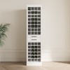 Modular Wine Bar Cabinet Ancona Modular 32 Bottle Wine Cabinet With Storage Shelves With Hutch For Dining Room Showcase Crafts Books Wine Glasses - 3 of 4