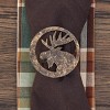 Park Designs Moose Head Napkin Ring Set of 4 - 2 of 3