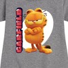 - Garfield - Garfield Movie Vertical Graphic Short Sleeve Fleece Dress - 2 of 4