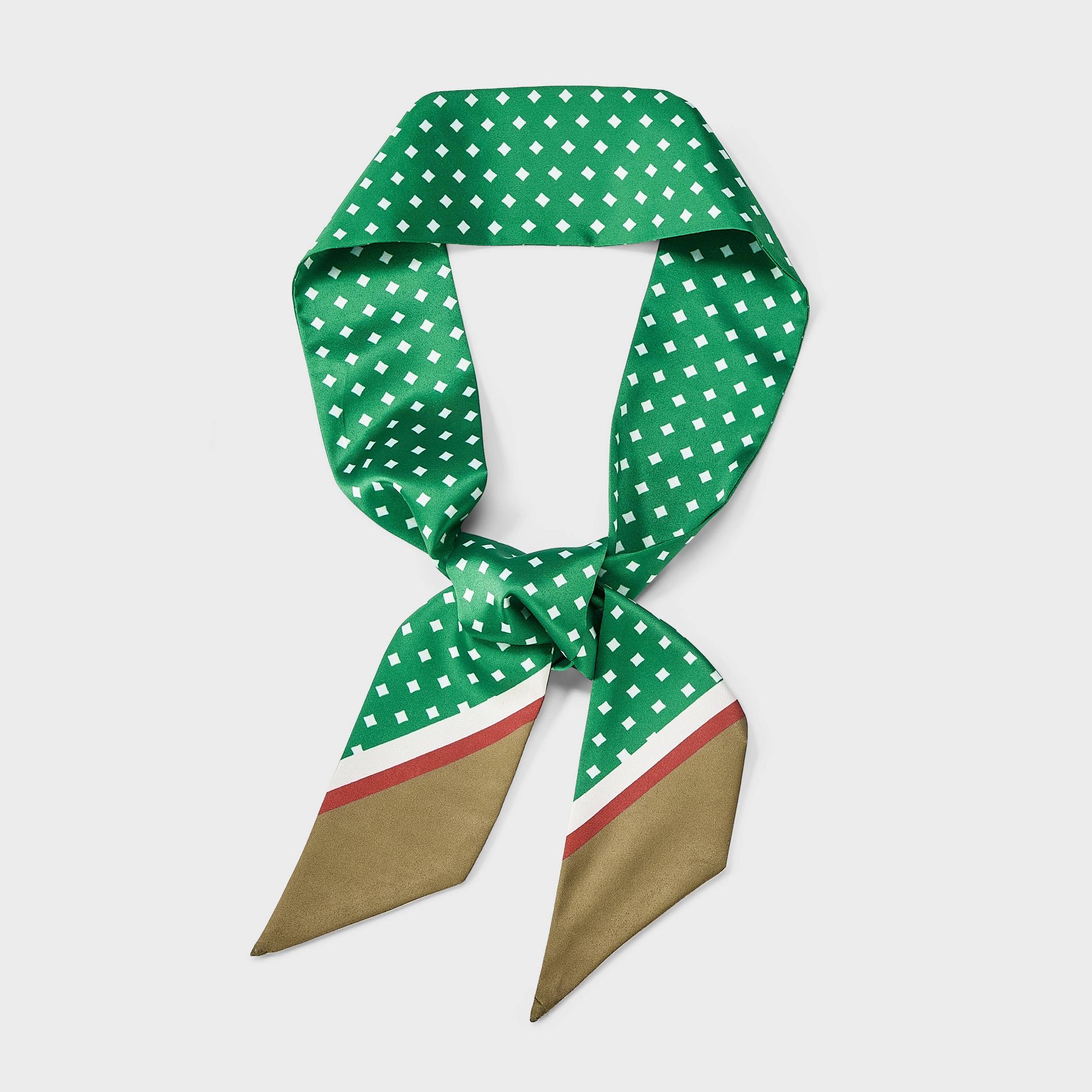Printed Skinny Scarf - A New Day™ Green