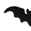 C&F Home 10" x 22" Black Bat Shaped Polyester Accent Halloween Accent Pillow - 2 of 3