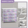 Sorbus Dresser with 9 Drawers - Furniture Storage Chest Tower Unit for Bedroom, Closet, etc - Steel Frame, Wood Top, Fabric Bins - 3 of 4