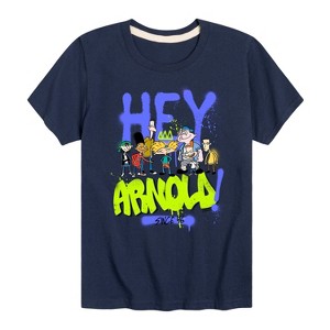 Boys' - Hey Arnold! - Retro Arnold Since 96 Short Sleeve Graphic T-Shirt - 1 of 3