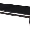Acme Furniture Fabiola Dining Table Black Glass Top/Stainless Steel - 3 of 4